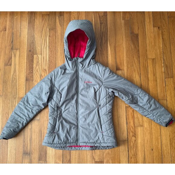 Patagonia Jackets & Blazers - Patagonia Jacket Women's Gray Micro Puff Hooded Primaloft Jacket Size M